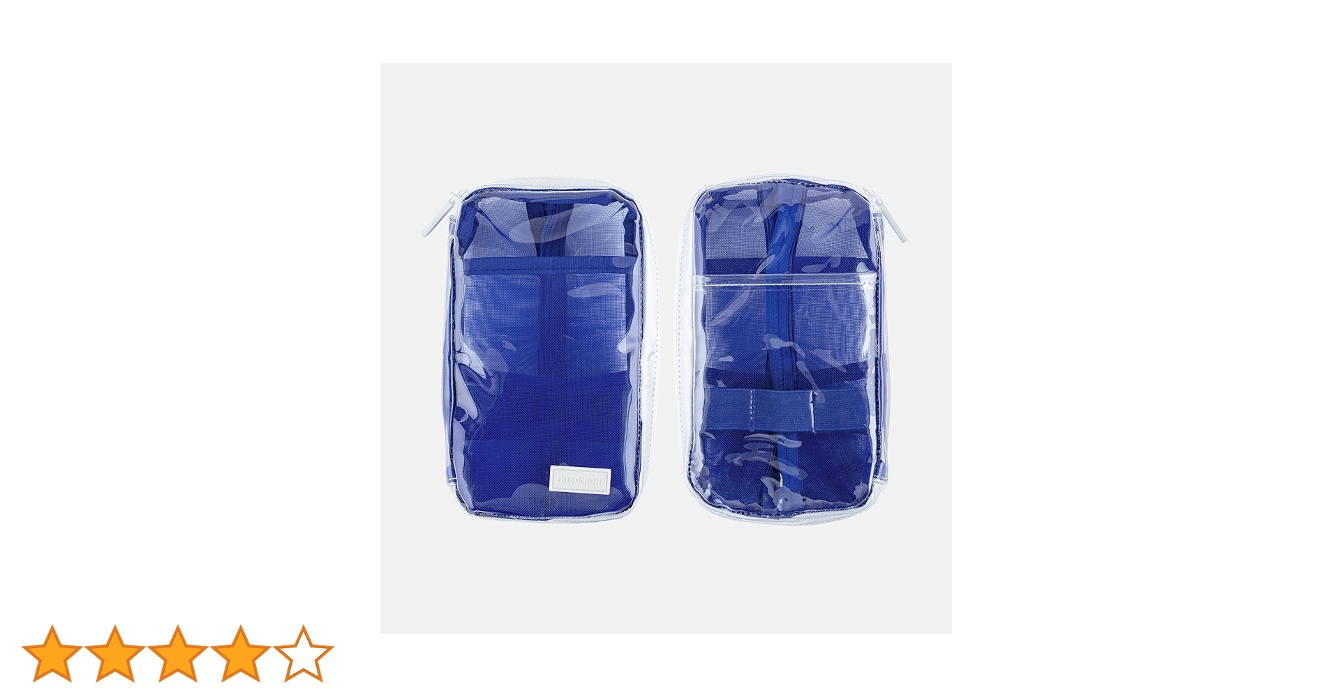 Amazon.co.jp: ほぼ日 ちいさいひきだしポーチ とうめいブルー